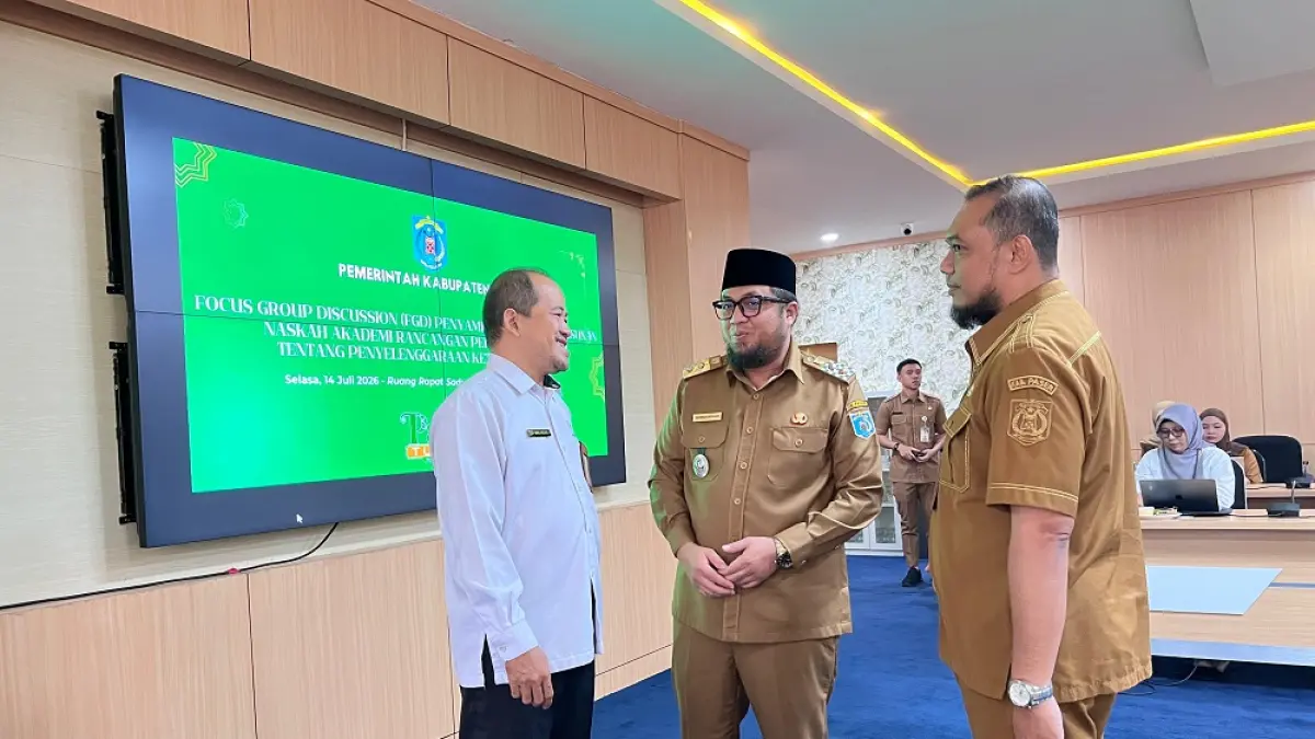 JAMINAN KESEJAHTERAAN: Isu ketenagakerjaan jadi prioritas Pemkab Paser melalui pembentukan Raperda Penyelenggaraan Ketenagakerjaan yang dibahas, Selasa (14/7/2026). Najib/KP