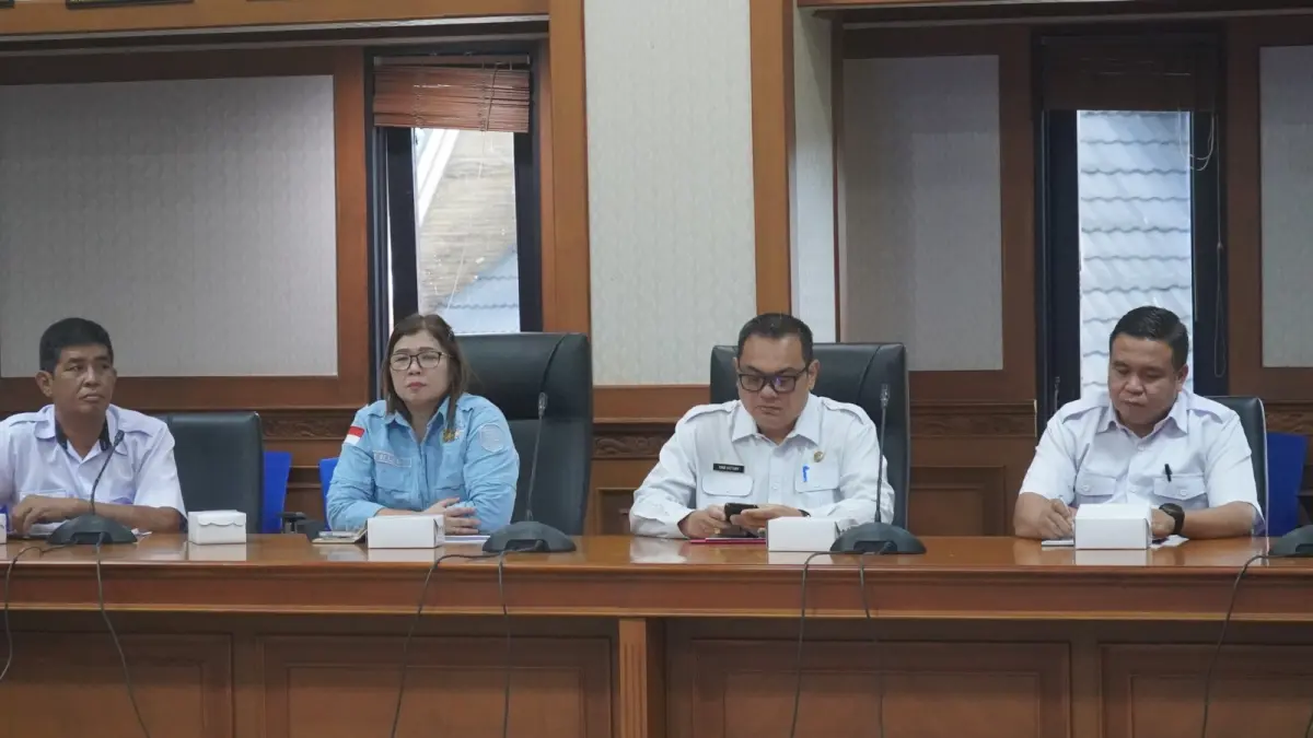 PERSIAPAN: Rapat koordinasi mematangkan persiapan tuan rumah Gelar TTG XII Kaltim 2026.