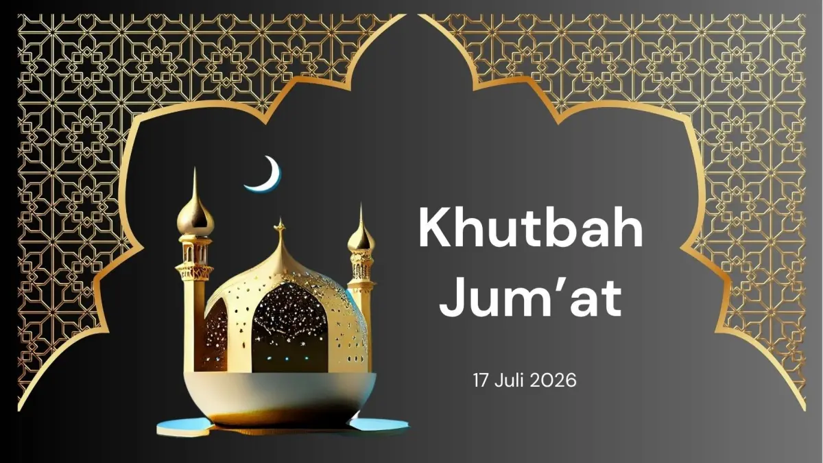 Khutbah Jumat hari ini, 17 Juli 2026, tentang Bulan Safar. (Canva.com)