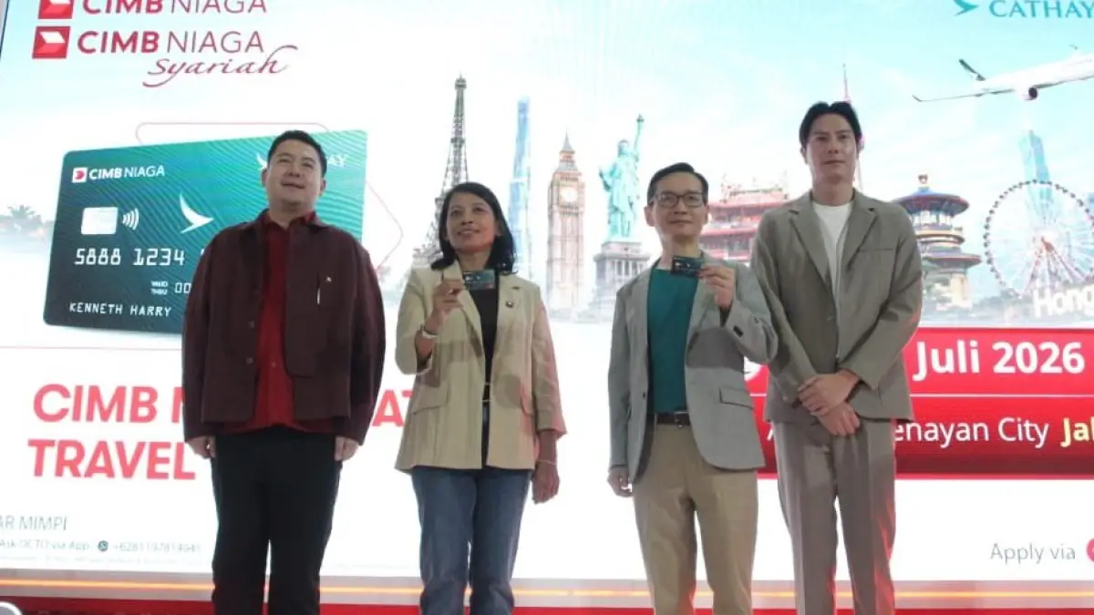 Opening Ceremony Cathay Travel Fair 2026 di Jakarta, Kamis (16/7).