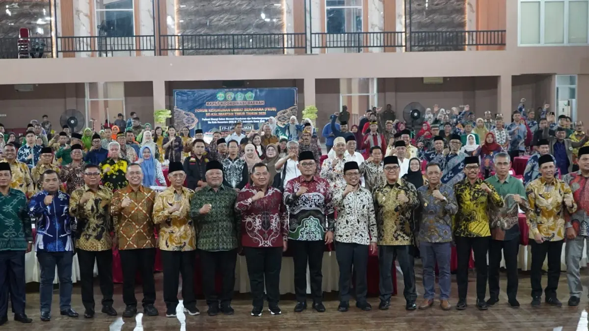 Pembukaan Rakorda FKUB se-Kaltim di Kabupaten Penajam Paser Utara.