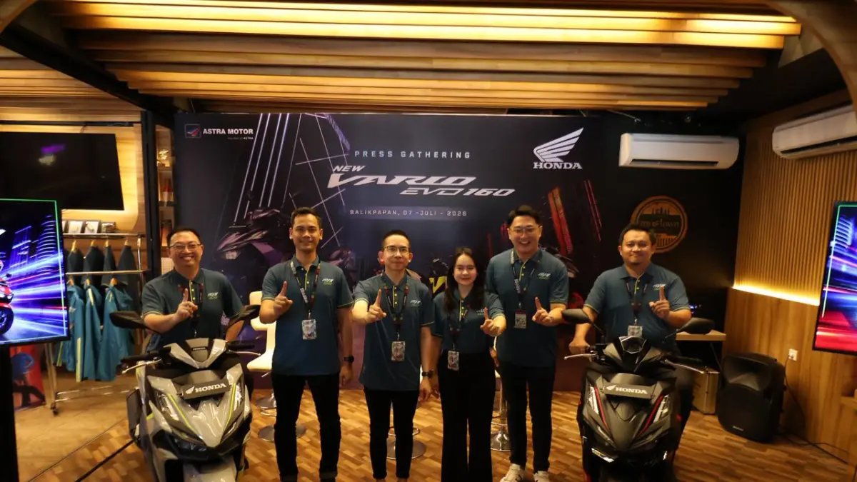 BANYAK PEMINAT: New Vario Evo 160 hadir dengan karakter warna yang lebih atraktif mengekspresikan gaya anak muda.