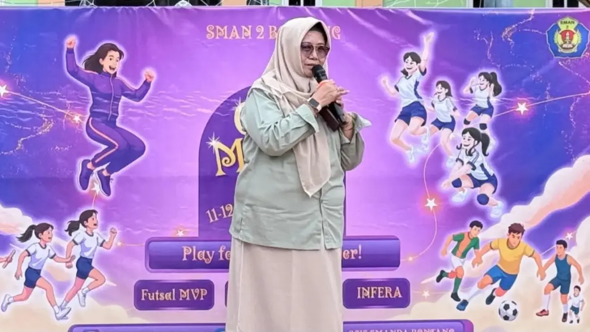 Sekretaris Musyawarah Kerja Kepala Sekolah (MKKS) SMA Kota Bontang, Suyanik.