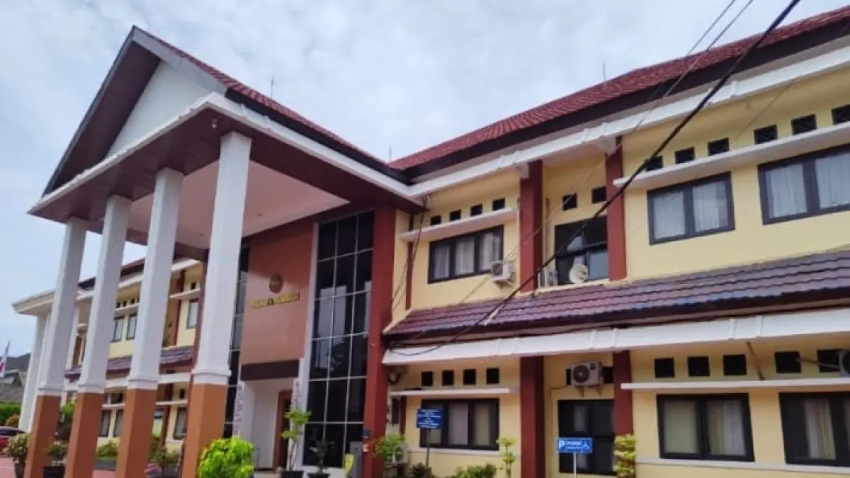 SIDANG: Pengadilan Tipikor Samarinda menggelar sidang dugaan korupsi pembangunan RS Bekokong. 