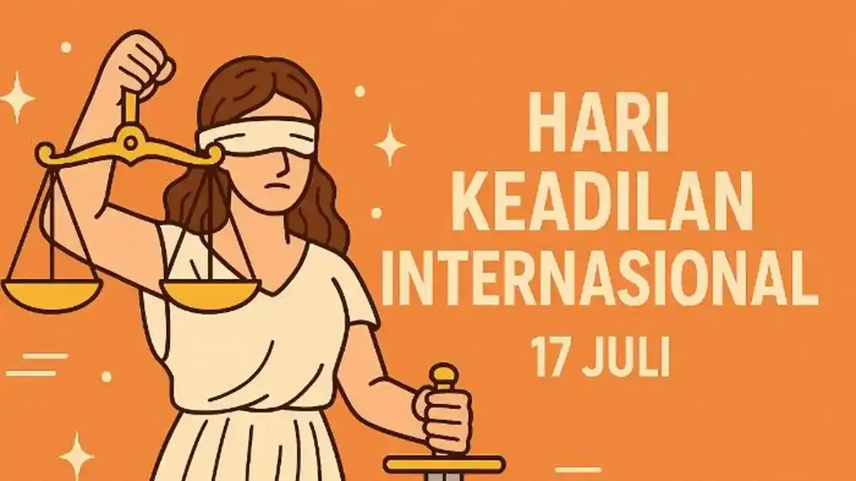 Ucapan Hari Keadilan Internasional 17 Juli. 