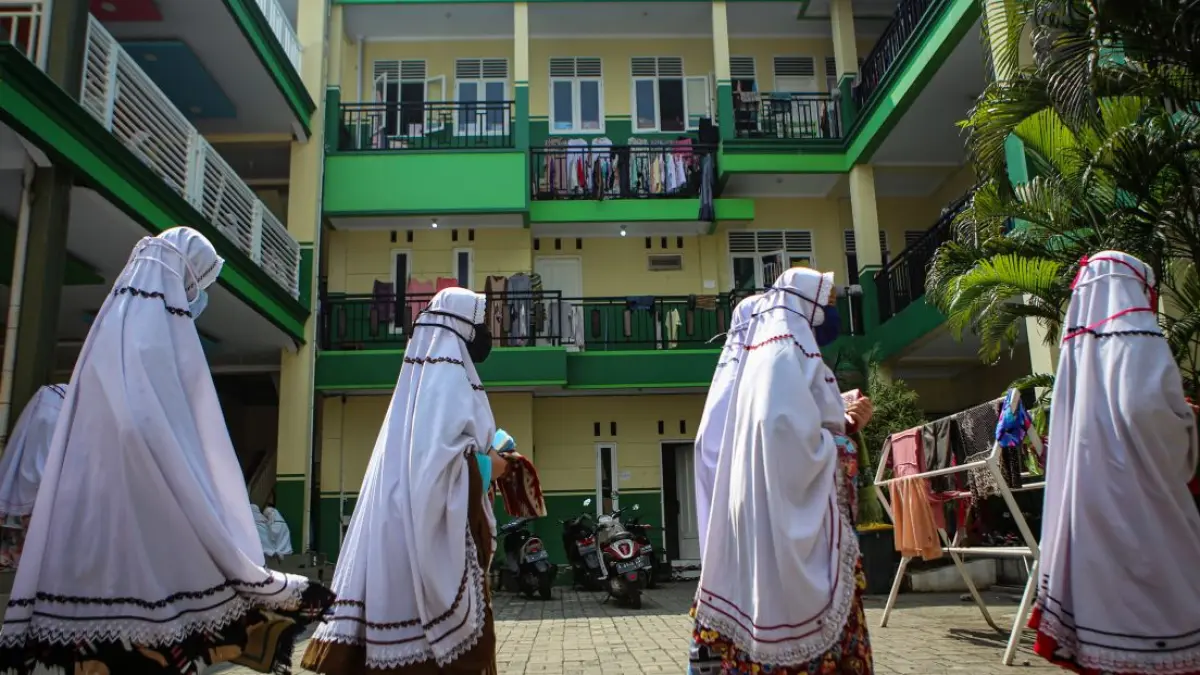 BIJAK: Kasus kekerasan yang terjadi di pesantren dinilai merupakan ulah individu dan tidak dapat dijadikan tolok ukur untuk menilai seluruh pondok pesantren. ANTARA