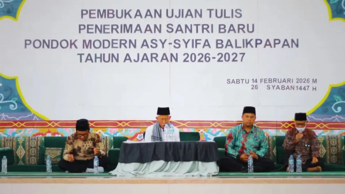 MENURUN: Pada tahun ajaran baru ini Asy-Syifa menargetkan menerima sekitar 160 santri baru. Namun realisasinya diperkirakan berkurang sekitar 30 hingga 40 orang dari target tersebut.