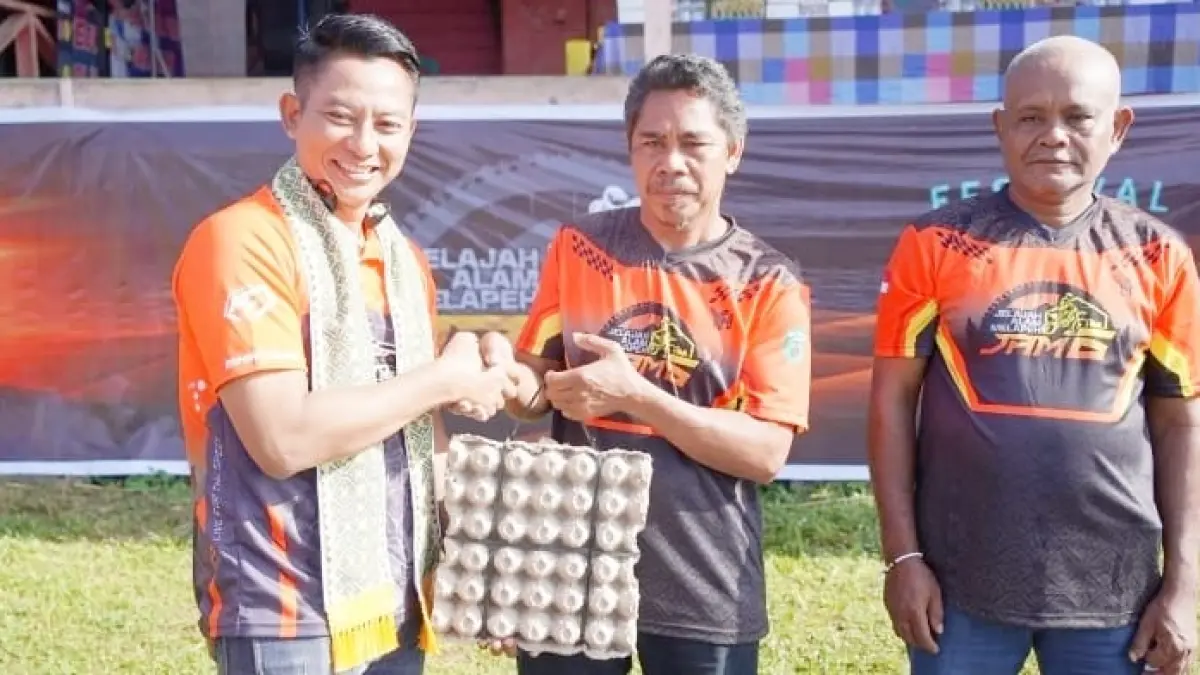 SOSIAL: Perwakilan komunitas trail, AKP Muhammad Syafi