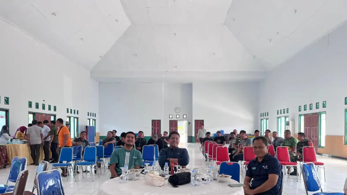 Momen Nobar Kodim dengan awak media pada, Minggu (12/7/2025). (IST)