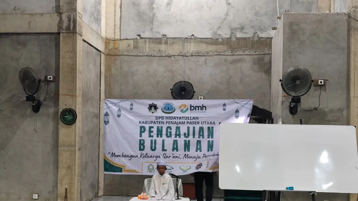PENGAJIAN: DPD Hidayatullah PPU gelar pengajian bulanan untuk memperkuat ukhuwah Islamiyah.(IST)