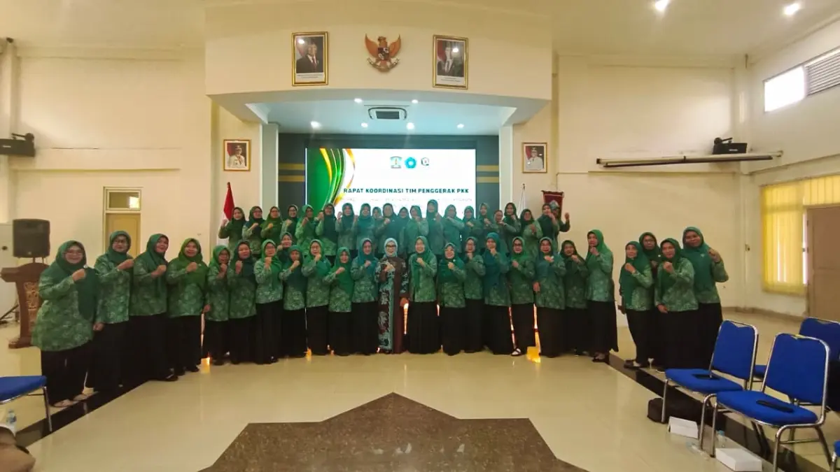 SOLID: Ketua TP PKK Kota Balikpapan Nurlena Rahmad Mas