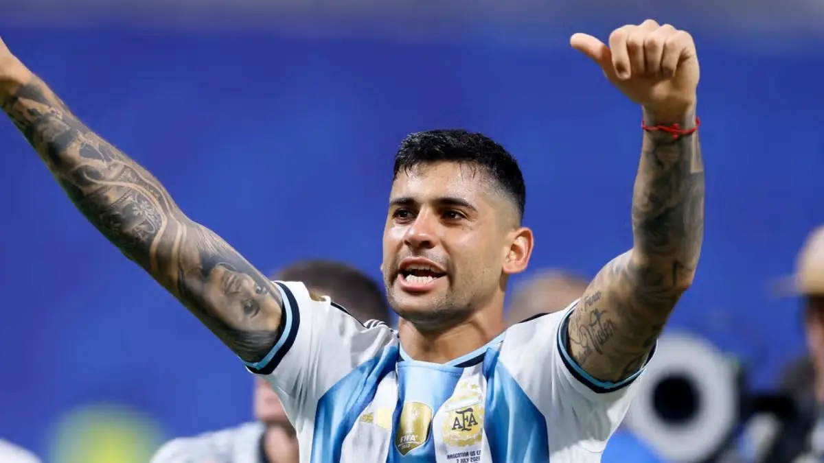 Bek Argentina, Cristian Romero. (mirror.co.uk)