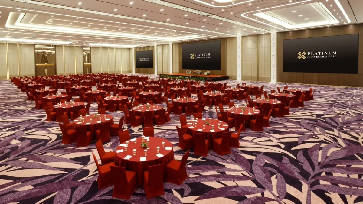 Convention Hall berkapasitas 3.000 orang. (FOTO NURON/KP)