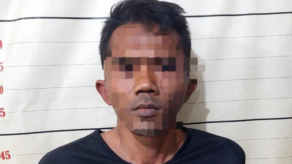 Pelaku curanmor di Kota Bontang ditangkap Unit Reskrim Polsek Bontang Utara. (FOTO: ADIEL KUNDHARA/KP)
