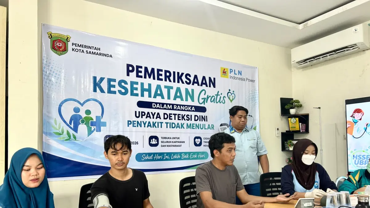 TINGKATKAN: PLN Indonesia Power UBP Mahakam terus meningkatkan tingkatkan kesehatan baik pekerja maupun masyarakat.