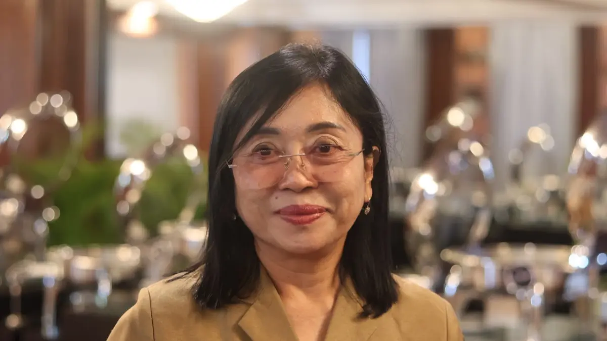 BEBER DATA: Kepala Disporapar Balikpapan, Cokorda Ratih Kusuma, memberikan keterangan terkait rencana pengajuan anggaran DED Sirkuit Balap Lamaru pada pembahasan APBD Perubahan mendatang guna mendukung Balikpapan sebagai kota MICE dan beranda IKN.