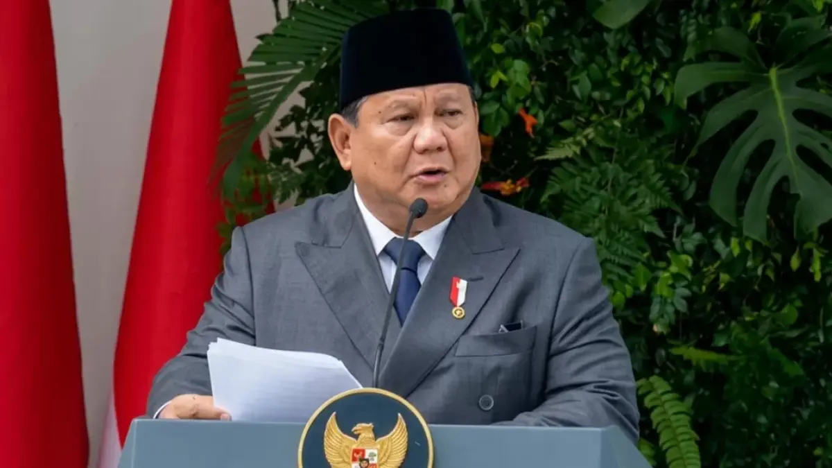 Presiden RI Prabowo Subianto.