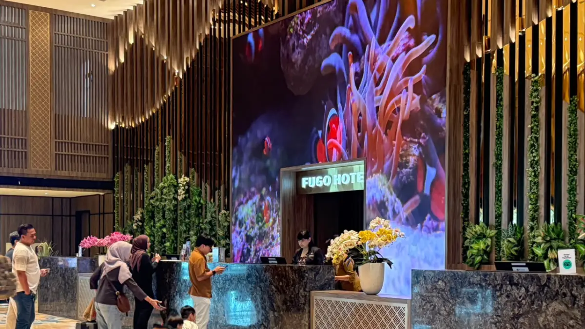 TURUN: Rata-rata lama tamu menginap di hotel turun tipis pada Mei 2026 dibanding April 2026.