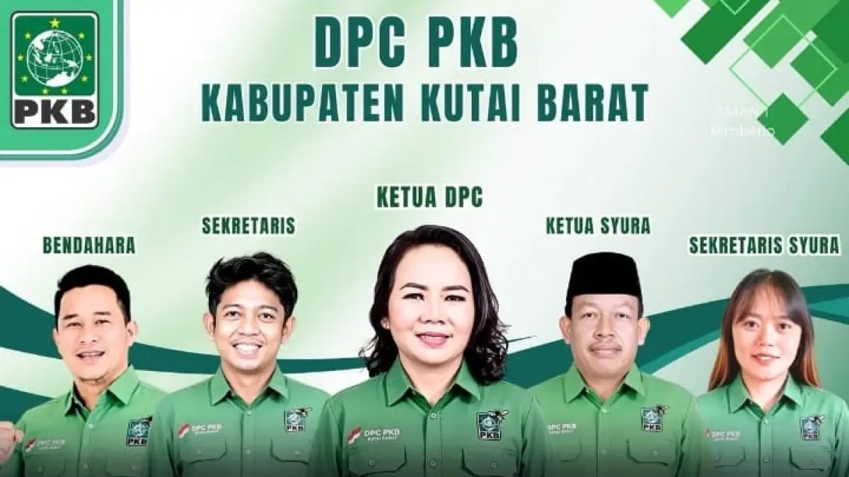 Jajaran pengurus DPC PKB Kutai Barat, di bawah komando Rita Asmara Dewi yang baru dilantik di Jakarta. (IST)