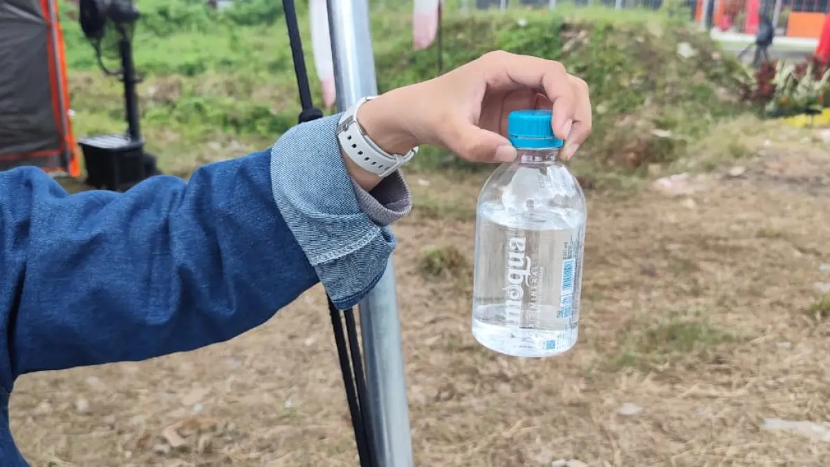 TERBARU: Tampilan AMDK, Samaqua yang diproduksi Perumda Tirta Kencana Samarinda tahun ini. (IST)