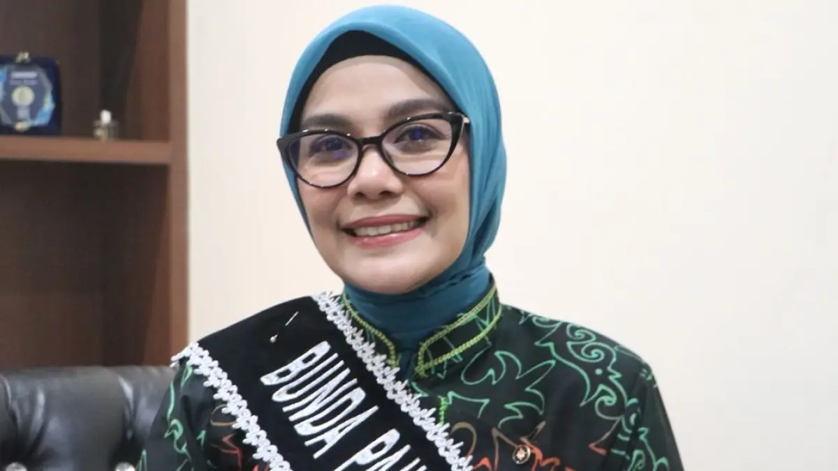 Bunda PAUD Tana Tidung Vamelia Ibrahim 