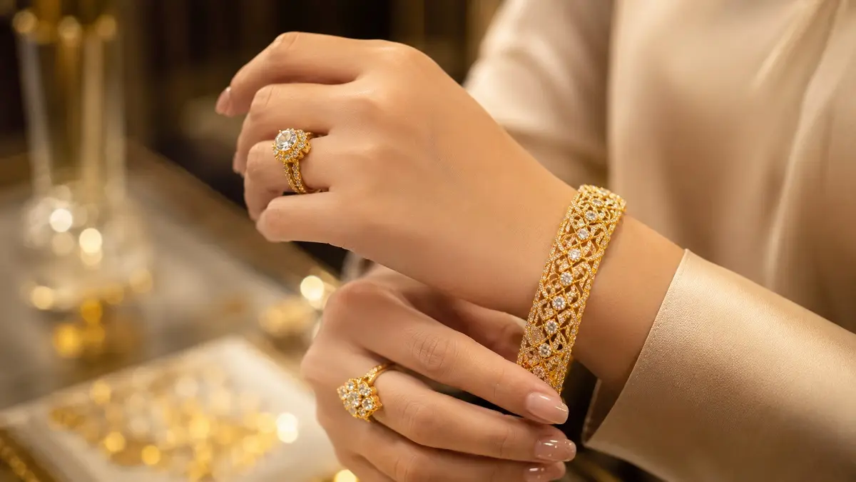 gelang emas perhiasan