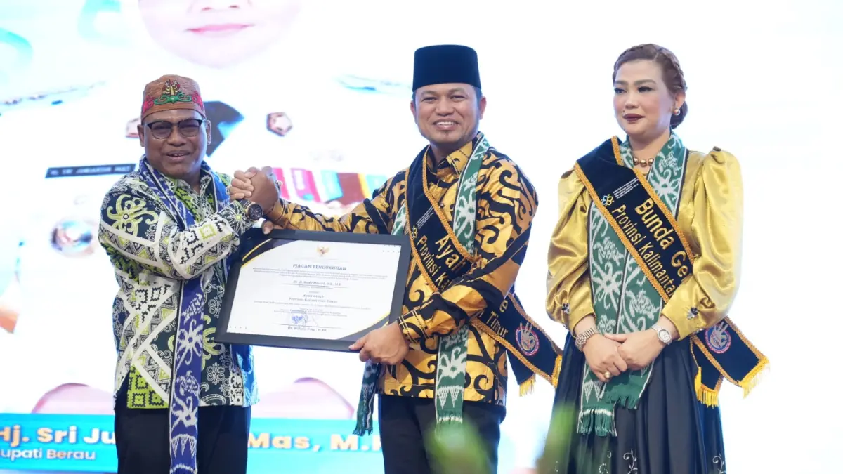 Gubernur Kalimantan Timur Dr H Rudy Mas