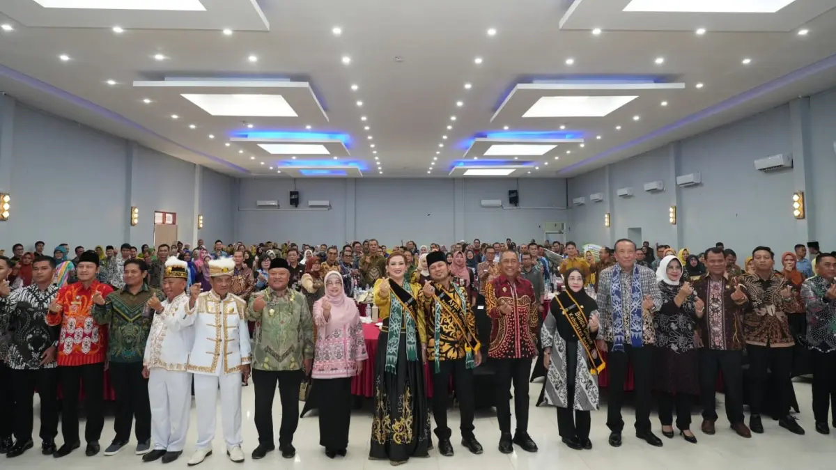 KELUARGA: Gubernur Kalimantan Timur Dr H Rudy Mas