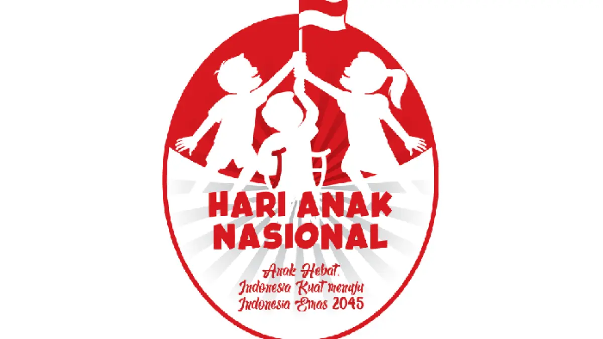Logo Hari Anak Nasional 2026.