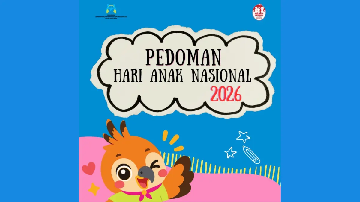 Pedoman Hari Anak Nasional 2026. (tangkapan layar KemenPPPA)