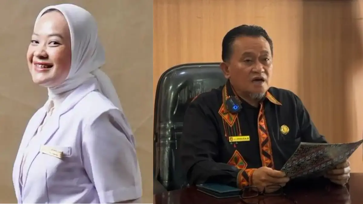 Dea Arranoya dan sang ayah dr. Nevi Rizal. 