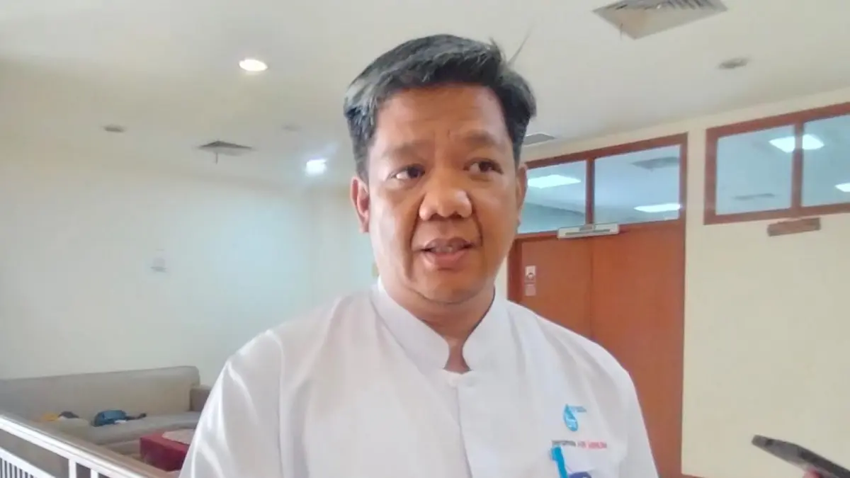 Direktur Perumda Air Minum Danum Taka, Abdul Rasyid. (AHMAD MAKI/KALTIM POST)