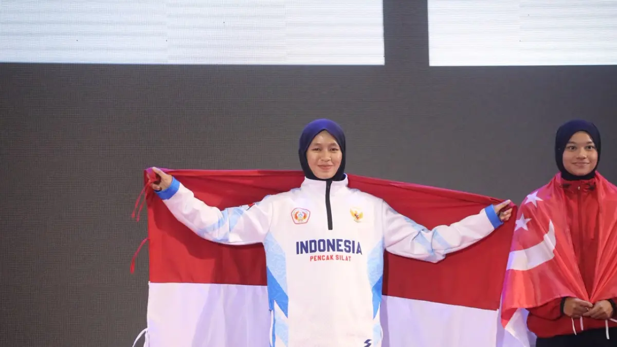 Fitri Mawarni, pesilat asal Kota Bontang, meraih medali perunggu pada 10th Asian Pencak Silat Championship 2026 di Vietnam.