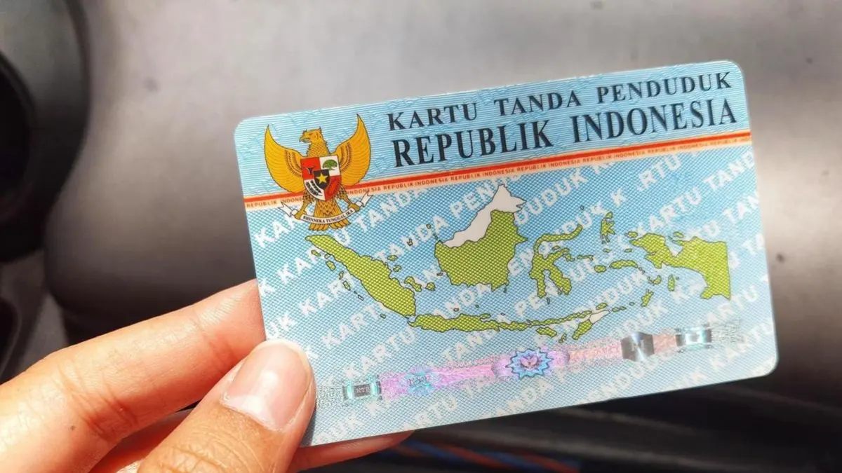 Ilustrasi KTP.