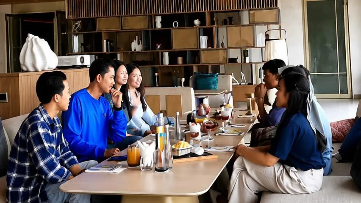 INOVASI: Chef Collaboration yang digelar di Sanggam Bistro pada 19 September mendatang siap memberikan pengalaman kuliner yang berbeda bagi tamu hotel maupun masyarakat umum.&nbsp;