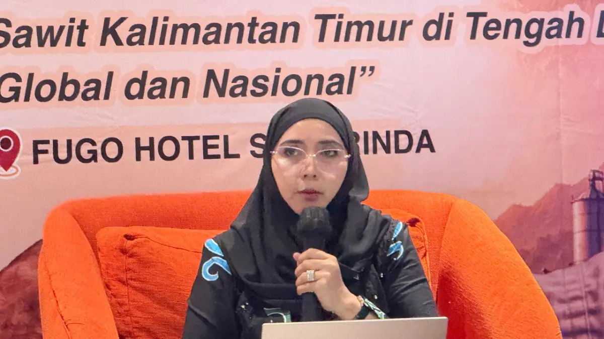 Kepala Bidang Usaha Dinas Perkebunan Kaltim Wilma Kania Febrina.
