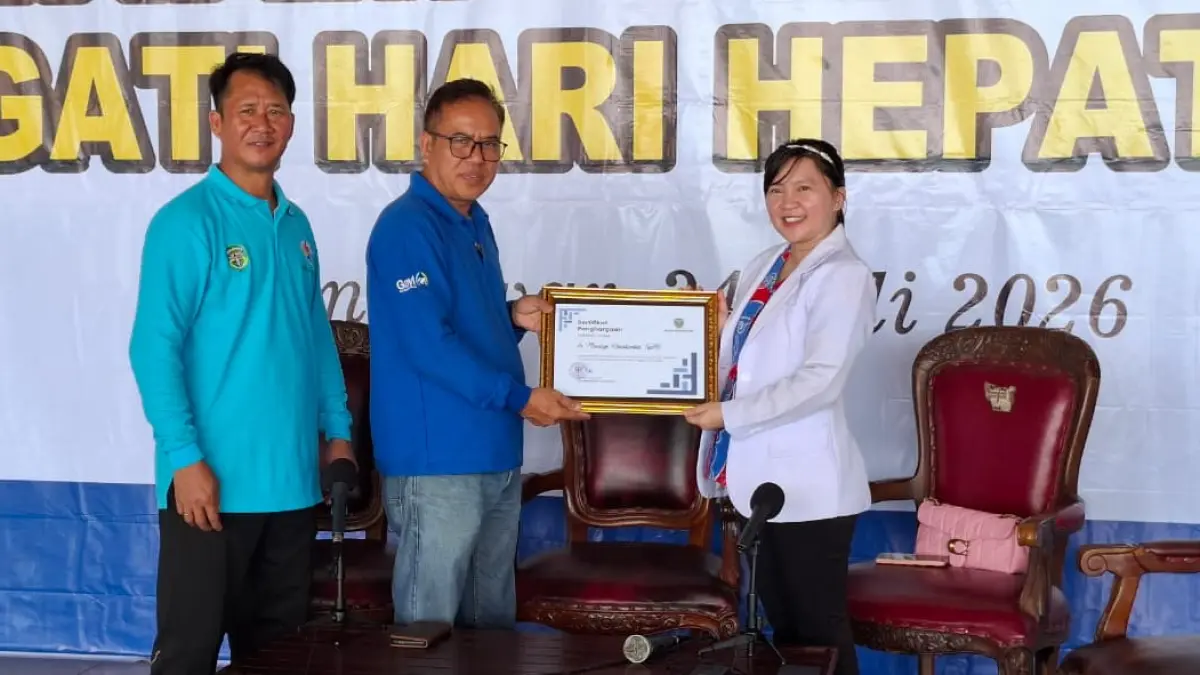 MITIGASI: Dialog Dinas Kesehatan memberikan edukasi kepada siswa terkait ancaman hepatitis.