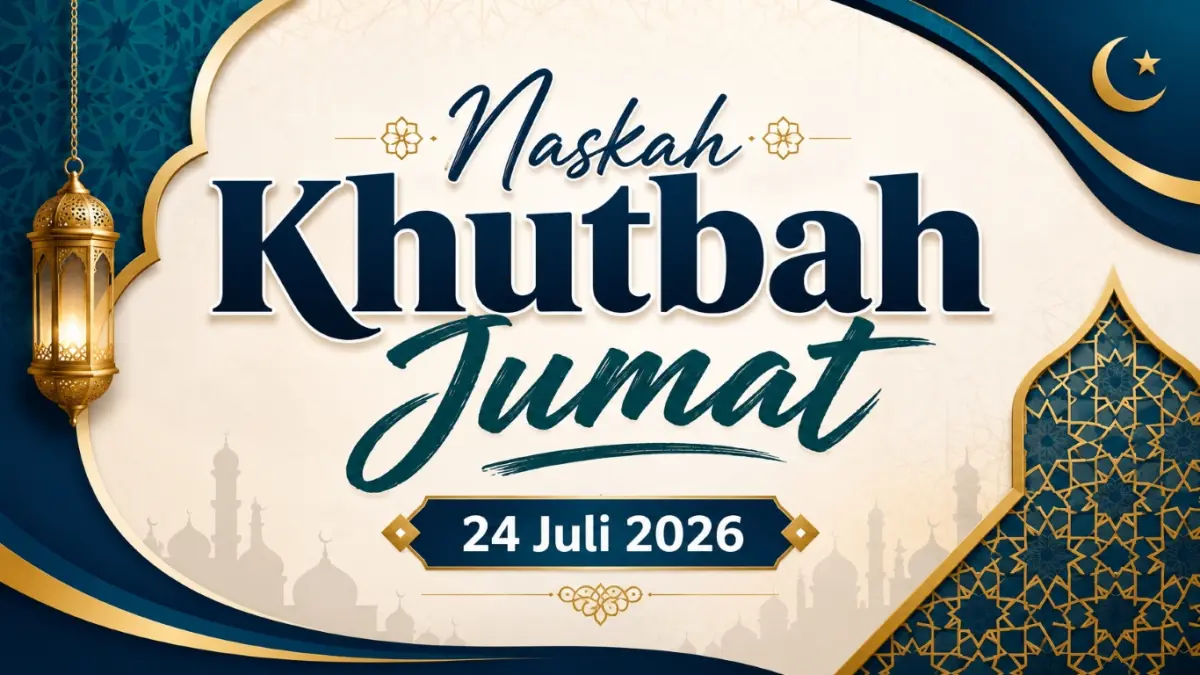 Teks Khutbah Jumat pemberi semangat untuk mencari rezeki halal di kehidupan yang serbakeras. (ai/chatgpt)