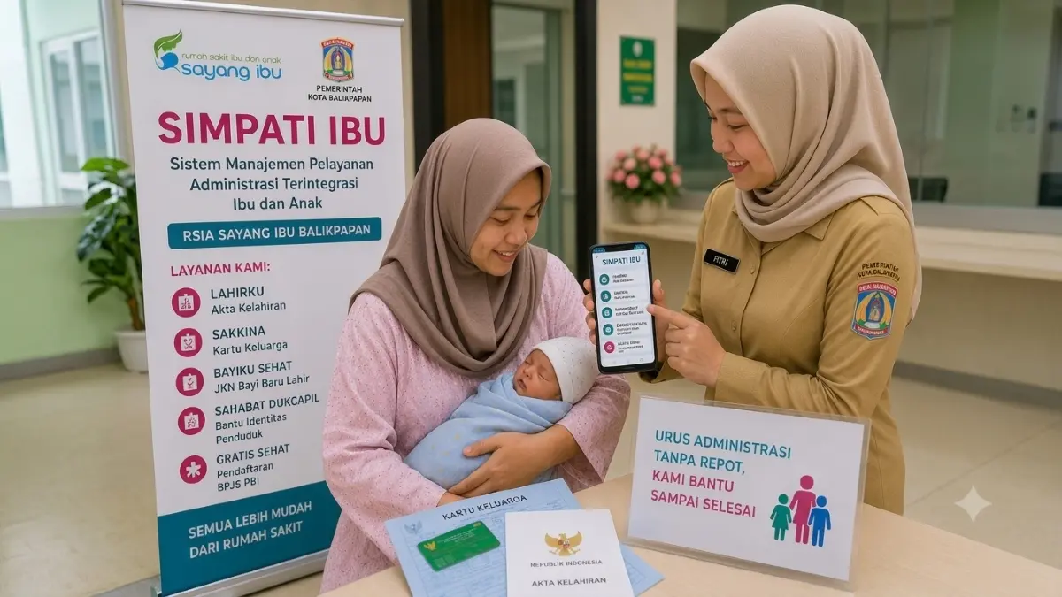 Ilustrasi SIMPATI IBU oleh RSIA Sayang Ibu Balikpapan.