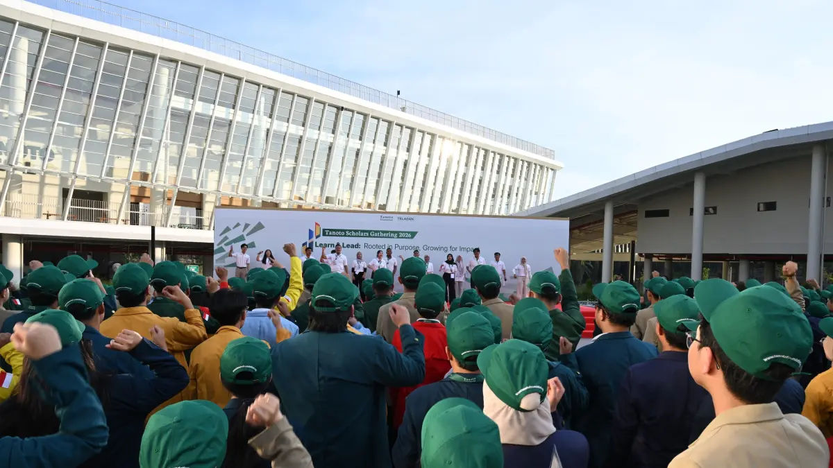 DIBURU: Tanoto Foundation resmi membuka pendaftaran Program Beasiswa TELADAN Cohort 2027 bagi mahasiswa baru dari 10 perguruan tinggi mitra. IST/KP