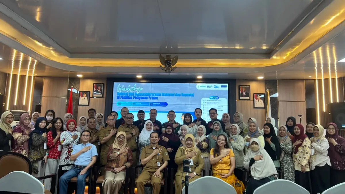 Workshop Deteksi Dini Kegawatdaruratan Maternal dan Neonatal yang digelar RSUD dr. Kanujoso Djatiwibowo (RSKD) bekerja sama dengan Dinkes Balikpapan. Kegiatan ini diikuti 40 tenaga kesehatan dari puskesmas guna meningkatkan kesiapsiagaan penanganan gawat darurat ibu hamil dan bayi baru lahir. (NURON/KALTIM POST