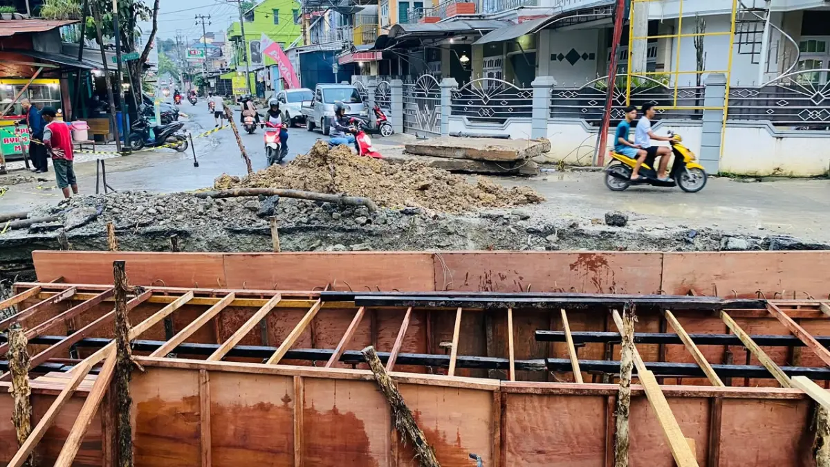 INFRASTRUKTUR: Kinerja sektor konstruksi terdongkrak dari berbagai proyek pembangunan infrastruktur dan investasi strategis Kaltim. RAMA/KP