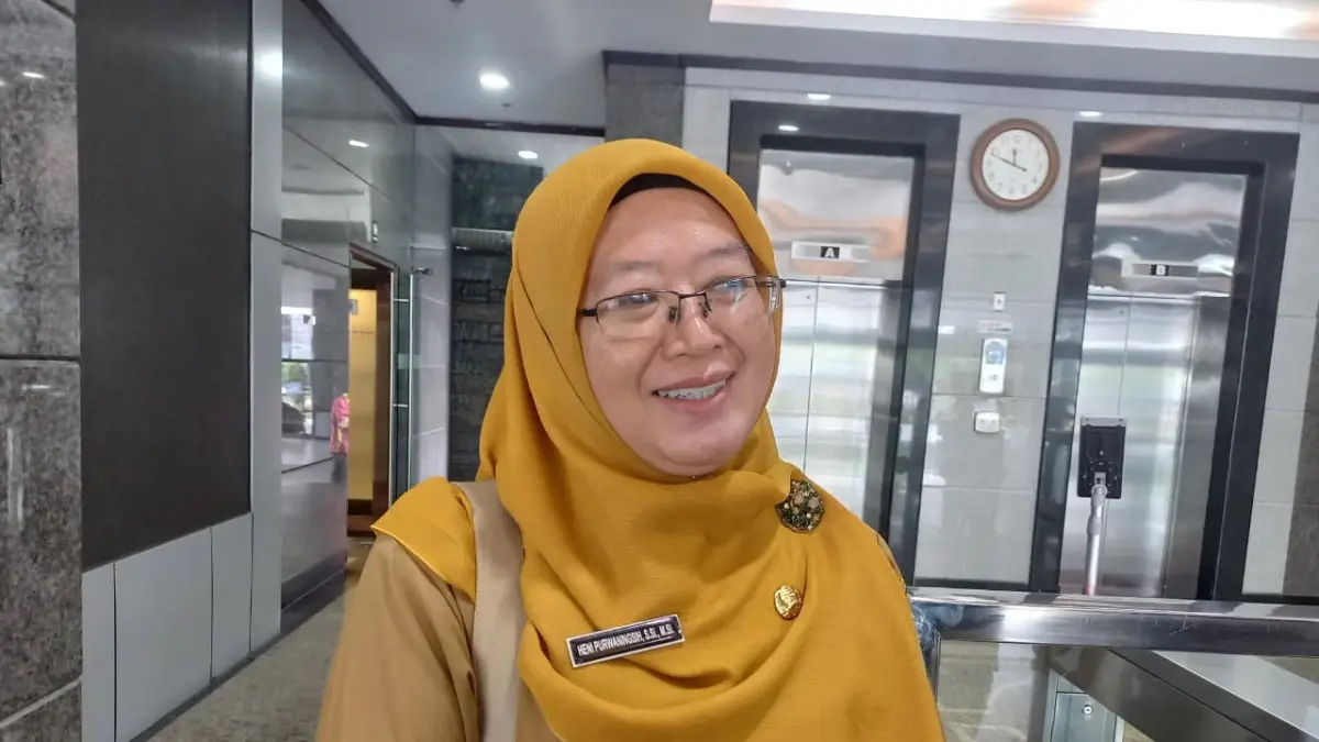 Kepala Dinas Perindustrian, Perdagangan, Koperasi, Usaha Kecil dan Menengah (DPPKUKM) Kaltim Heni Purwaningsih. (EKO PRALISTIO/KP)