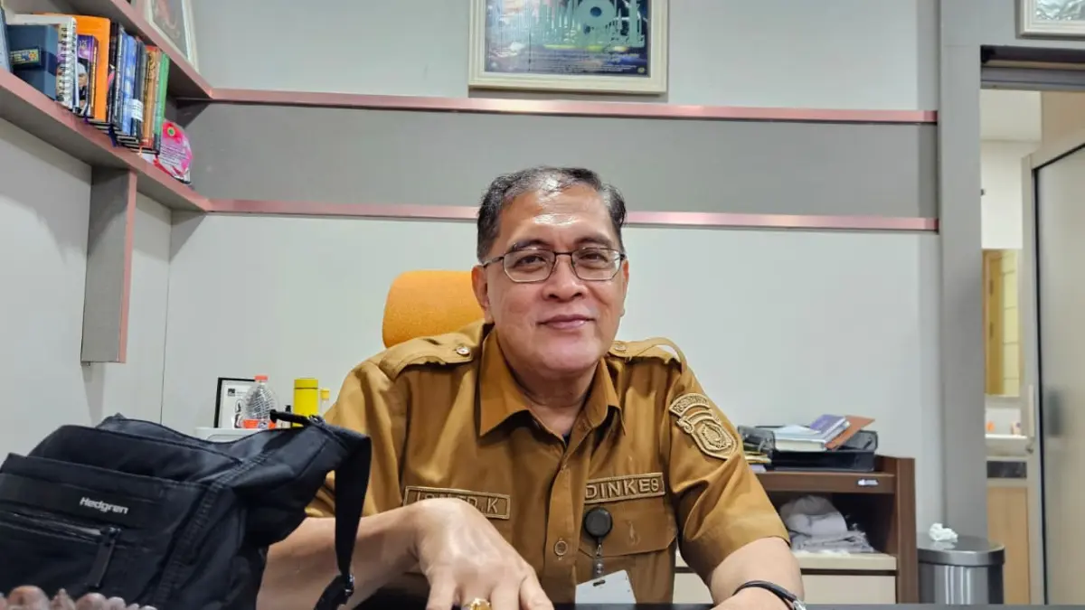 Kepala Diskes Kota Samarinda, dr Ismed Kusasih.&nbsp; (HAFIZ/KP)