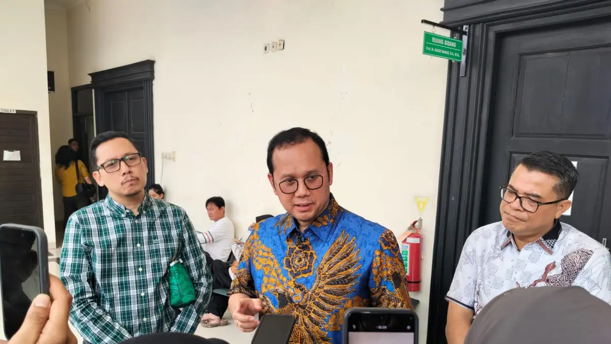Kuasa hukum Budiono Tambun, Andi Simangunsong. (BAYU/KP)