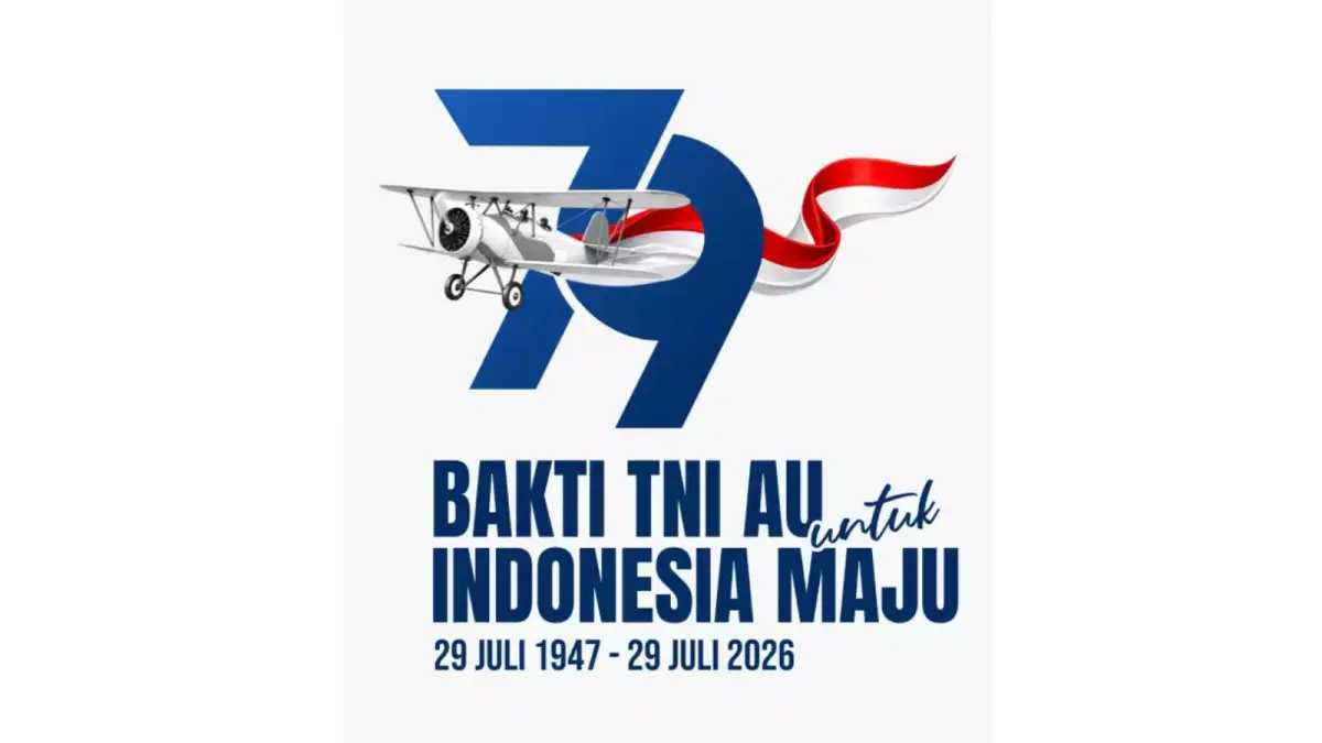 Logo resmi Hari Bhakti TNI AU 2026. (tni-au.mil.id)
