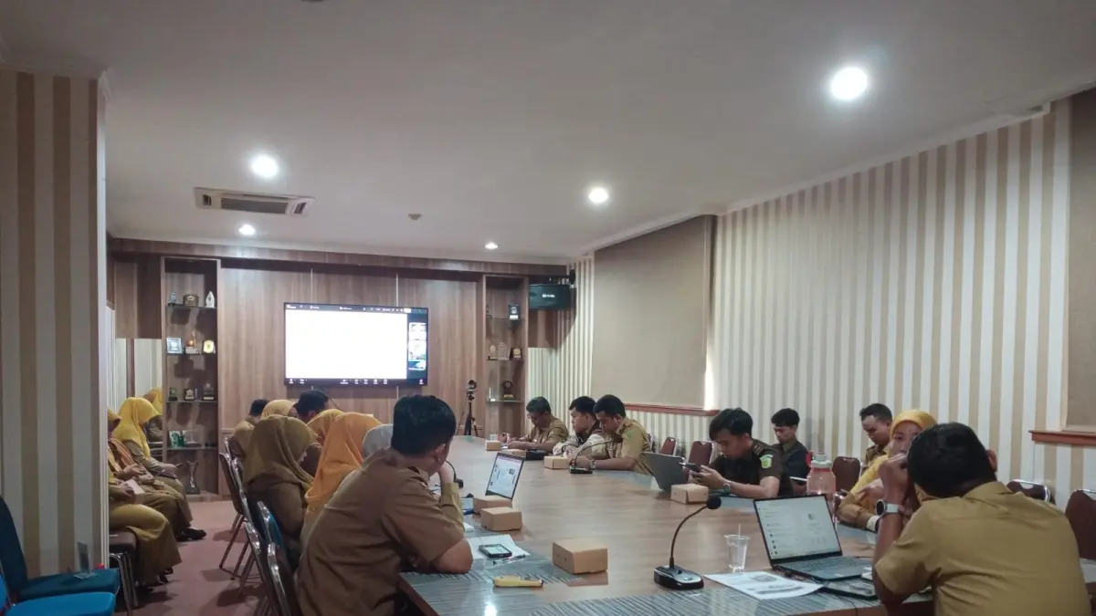 RAPAT: Melalui rakor inflasi TPID PPU terus berupaya maksimal menjaga stabilitas harga dan kelancaran distribusi pangan di PPU.