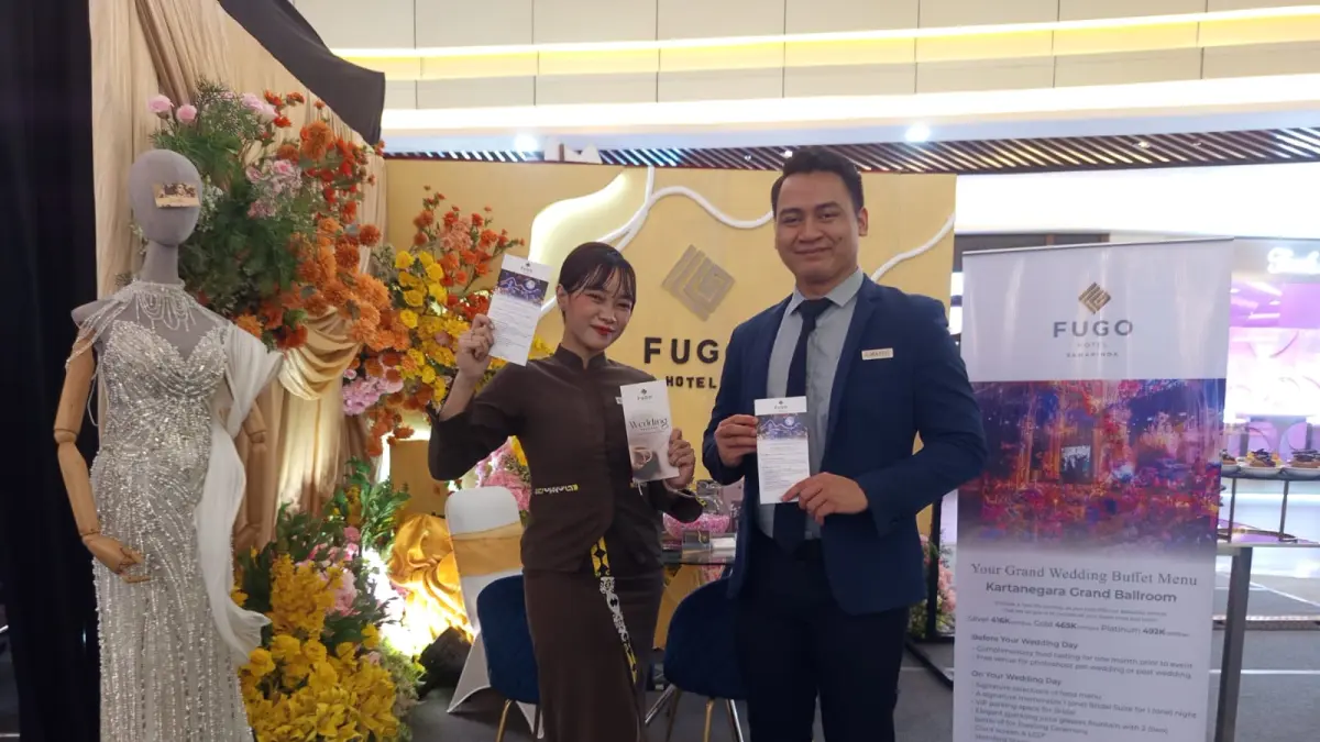 FUGO Hotel buka booth di atrium BIGMall Samarinda.