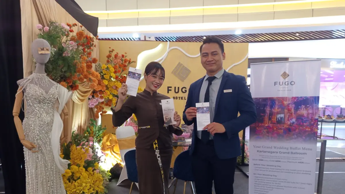 FUGO Hotel Samarinda hadir di Wedding Festival on East Kalimantan 2026. (*)