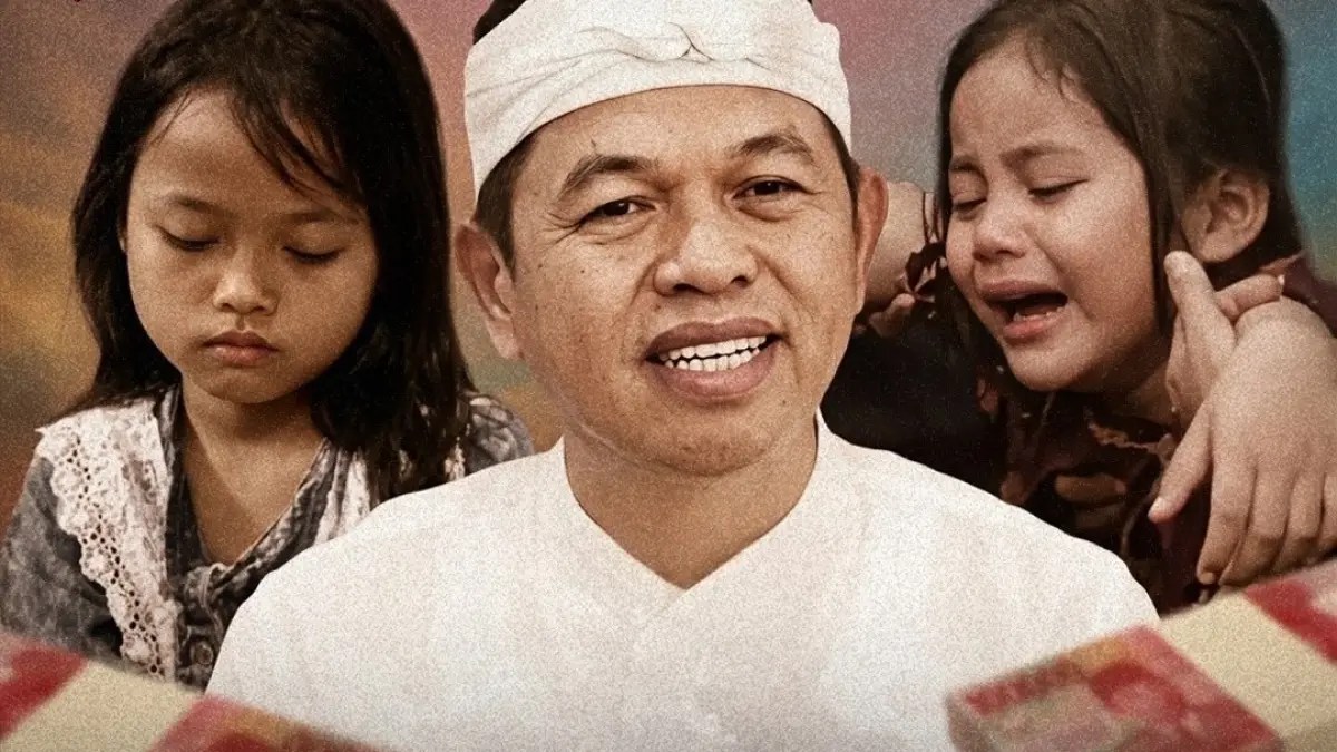 Dari kiri, anak satpam tewas di Waduk Jatiluhur, Gubernur Jawa Barat Dedi Mulyadi, dan anak terduga maling ayam di Bali. (merindink/ig)